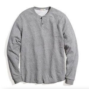 Marine Layer Gray Long Sleeve Henley